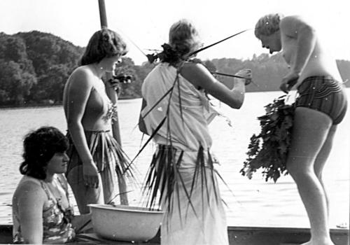 Ruderlager Zechlin 1979 