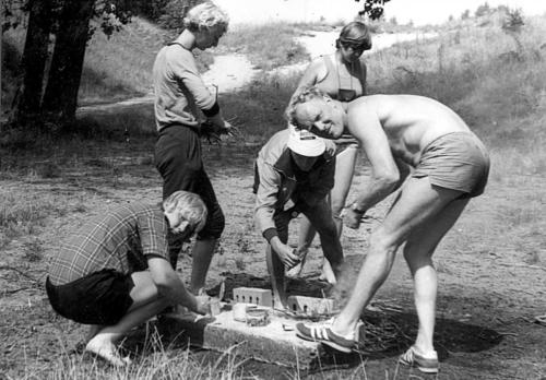 Ruderlager Zechlin 1979 