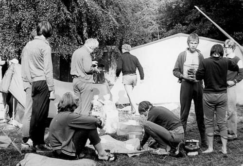 Ruderlager Zechlin 1979 