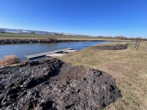 Ausbaggern Februar 2025